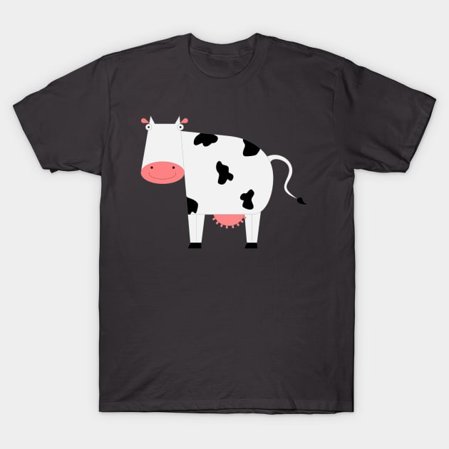 Happy cow T-Shirt by chompra